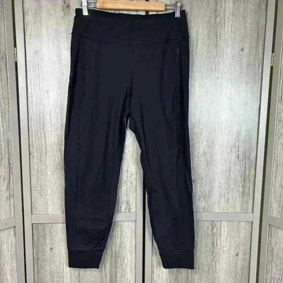 Athleta Distance Jogger Small Black Athletic Pants Yoga Gym Sz S - Picture 1 of 10